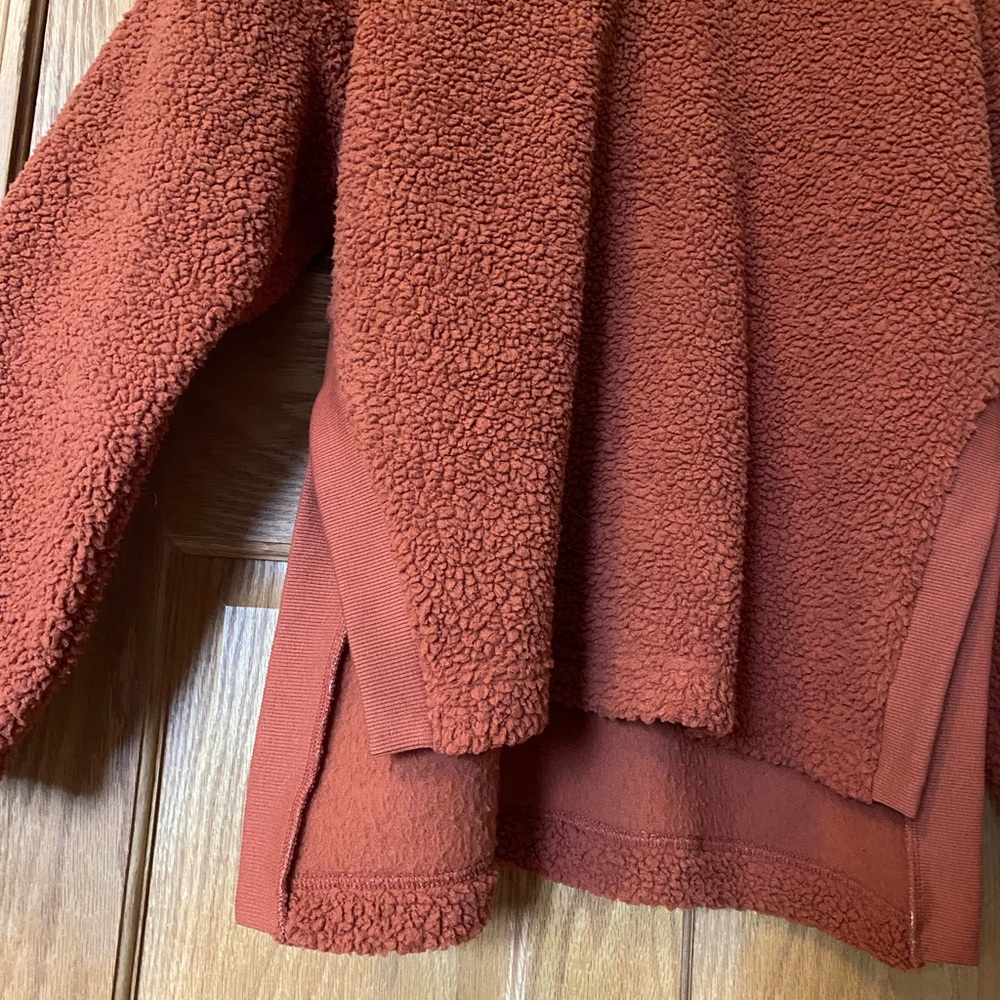 Fuzzy Rust Sweater - Picture 3 of 5